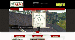 Desktop Screenshot of minersarmscarsington.co.uk