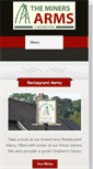 Mobile Screenshot of minersarmscarsington.co.uk